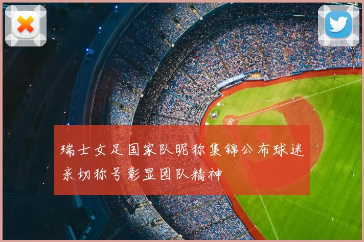 瑞士女足国家队昵称集锦公布球迷亲切称号彰显团队精神